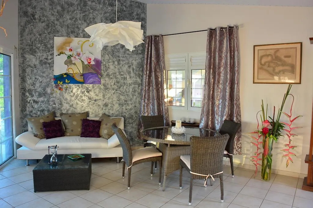 Villa Amethyste Avec Grande Piscine Privee, Jardin Clos, Parking Prive Le Robert